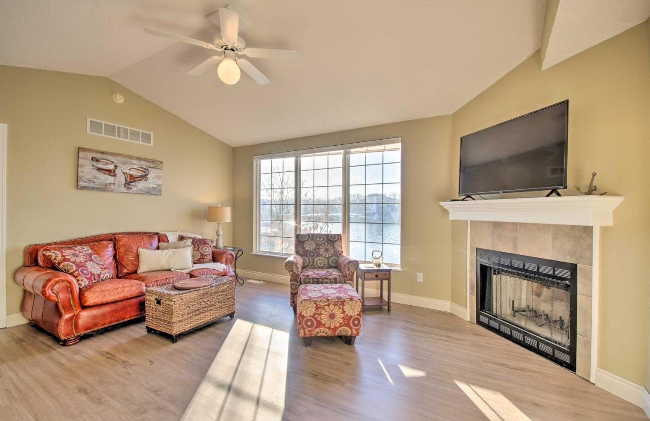 Waterfront Townhome With Private Dock And Lake Views Lake Ozark Dış mekan fotoğraf