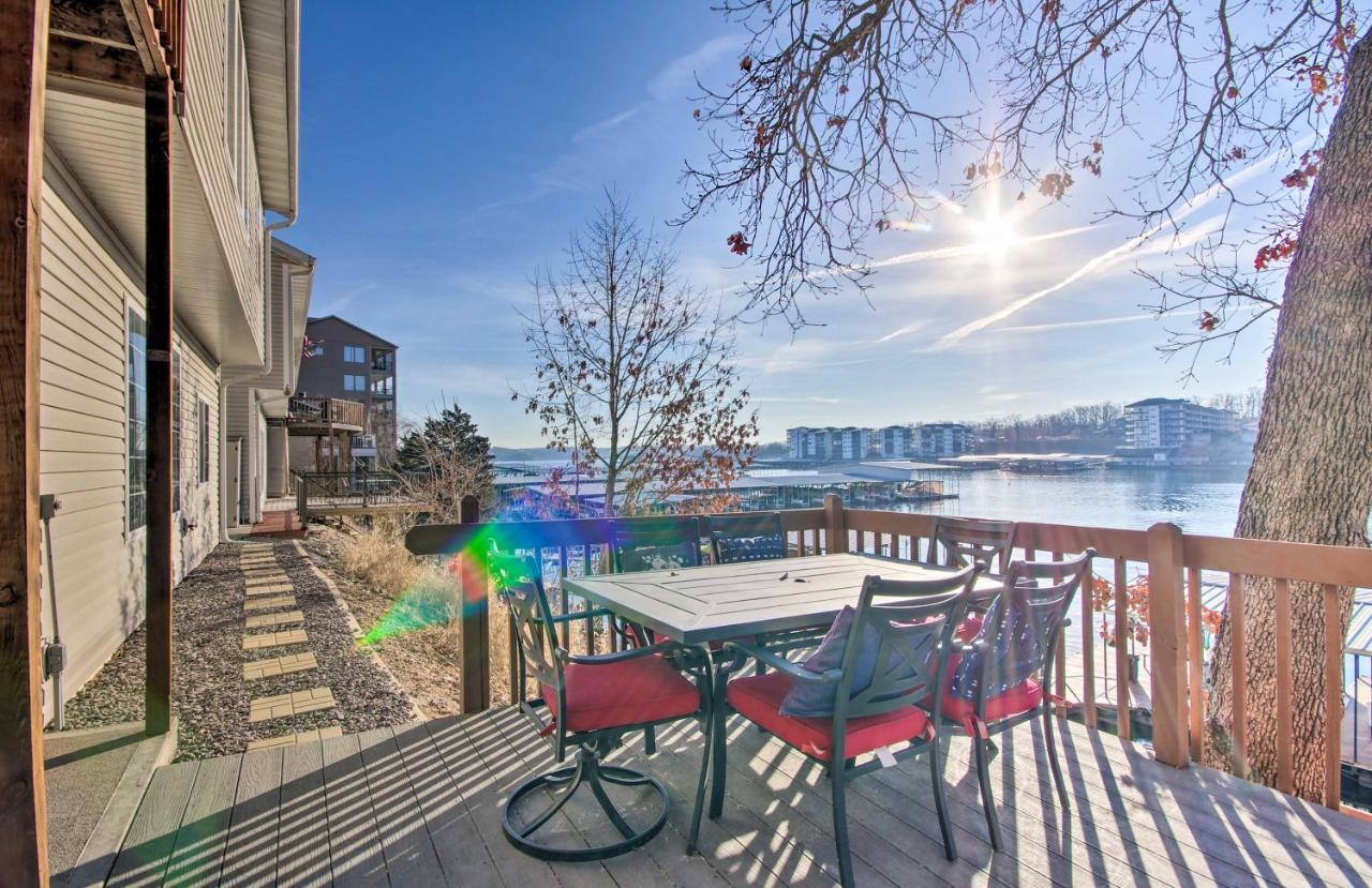 Waterfront Townhome With Private Dock And Lake Views Lake Ozark Dış mekan fotoğraf