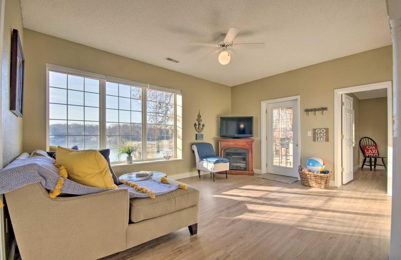 Waterfront Townhome With Private Dock And Lake Views Lake Ozark Dış mekan fotoğraf