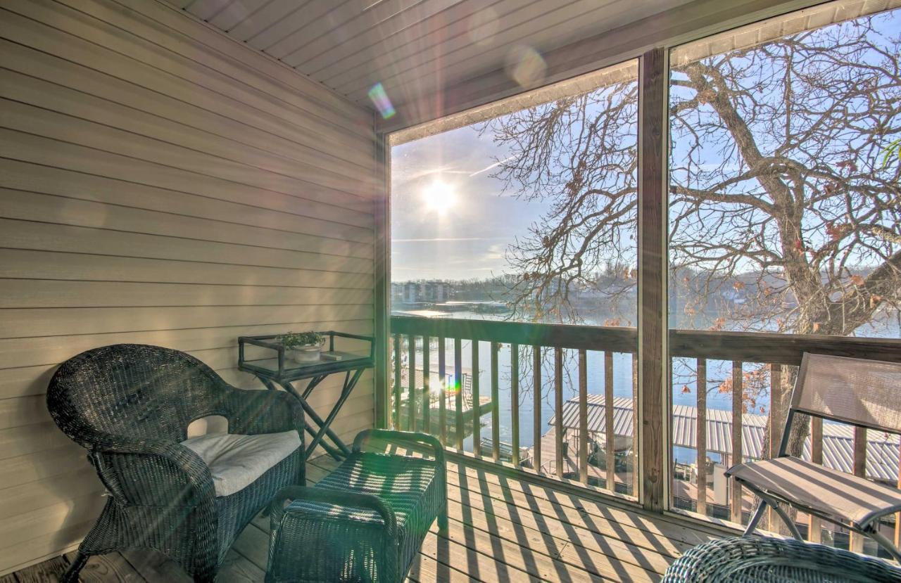 Waterfront Townhome With Private Dock And Lake Views Lake Ozark Dış mekan fotoğraf